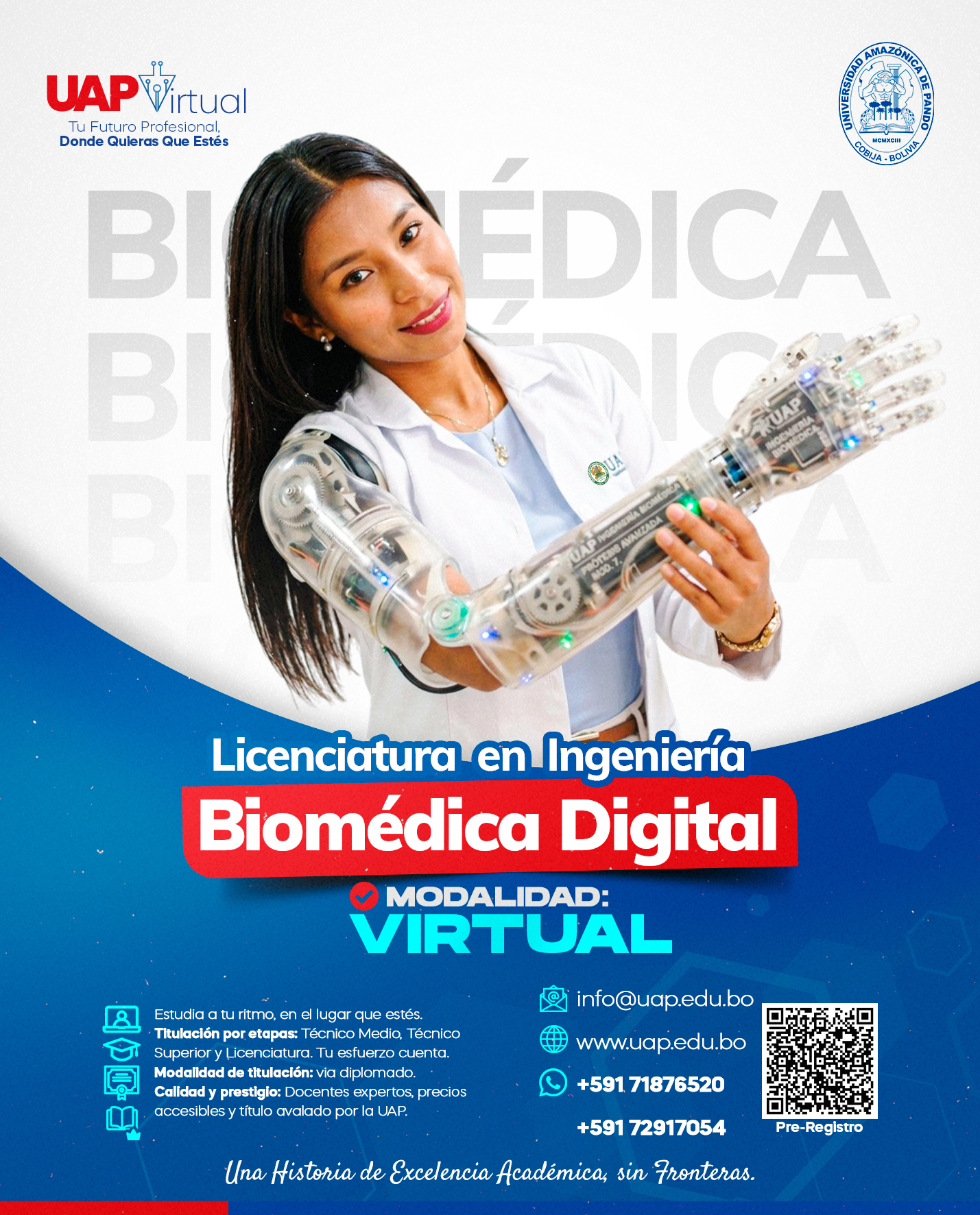 Licenciatura en Ingeniería Biomédica