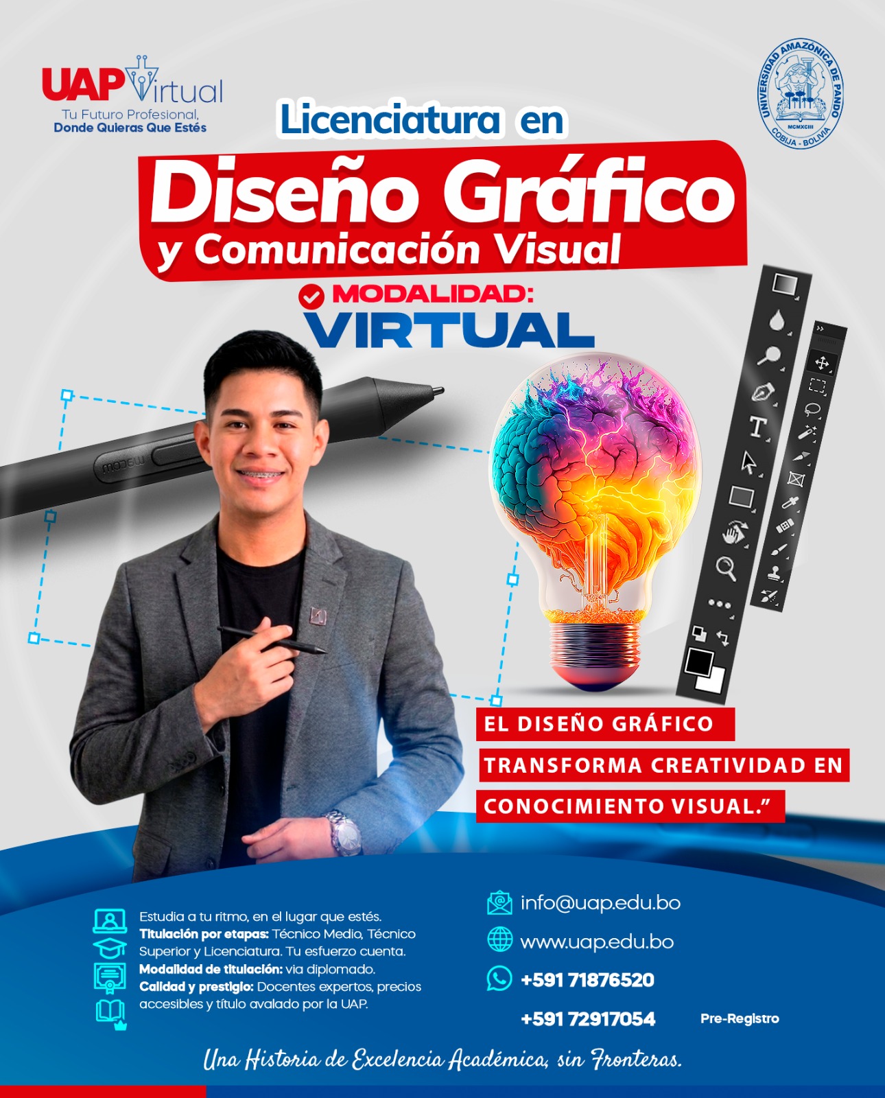 Licenciatura en Diseño Gráfico y Comunicación Visual